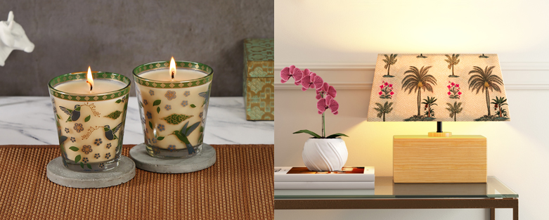 buy pillar candles and tea light holders online