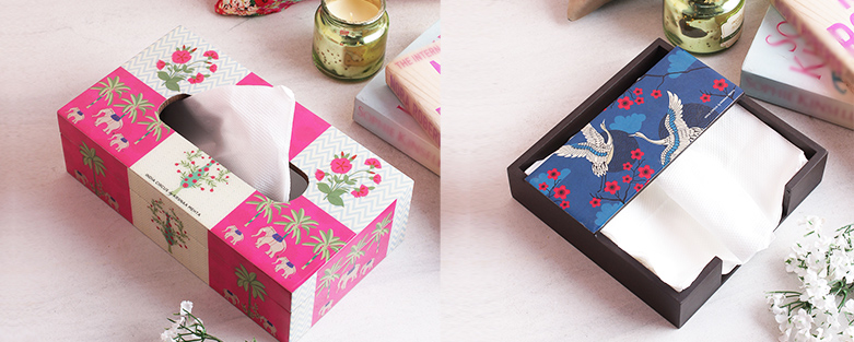 Tissue Box Holders | Designer Tissue Paper Holders