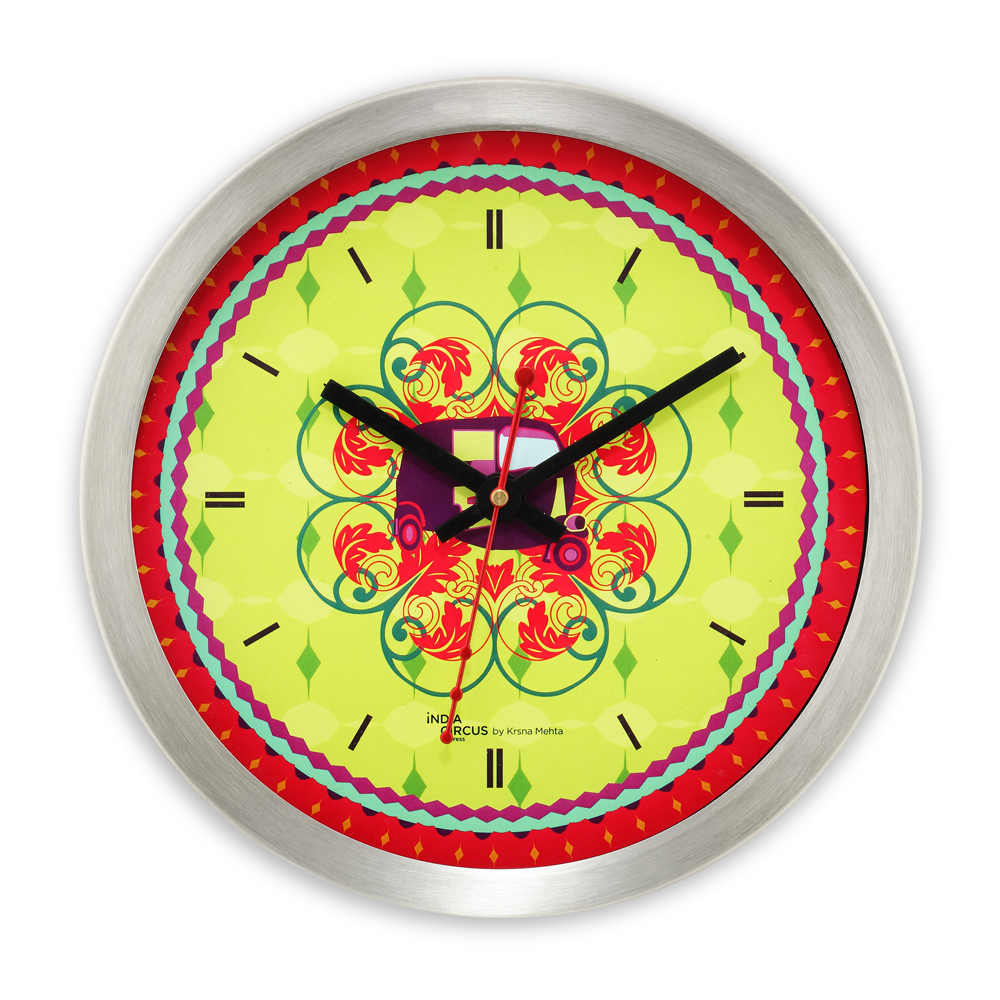 Jalebi Flower Power Wall Clock - Buy Jalebi Flower Power ...