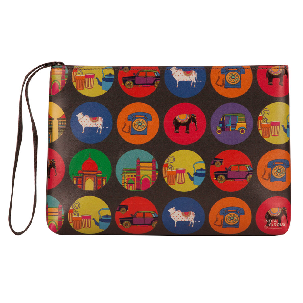 India Vibrant Utility Pouch
