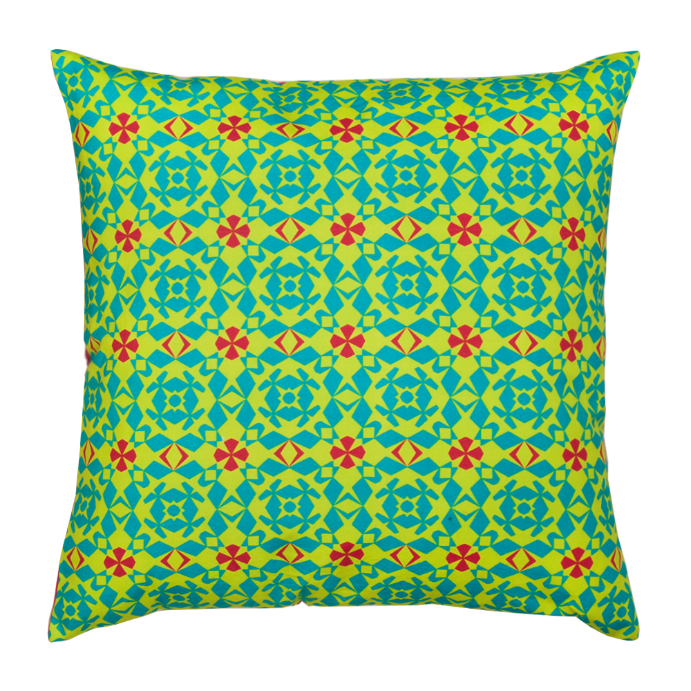 Floral Maze Cushion Cover