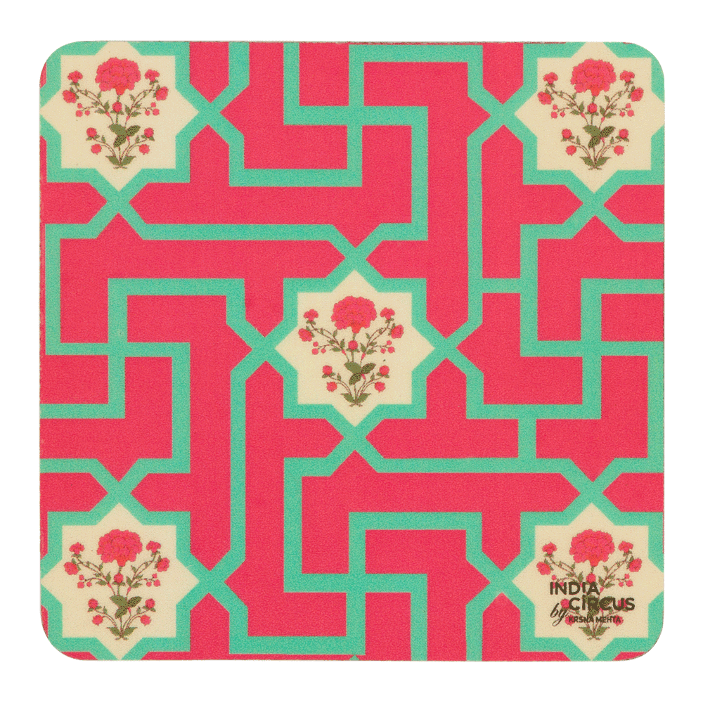 The Mysterious Flower Coasters - (Set of 6)
