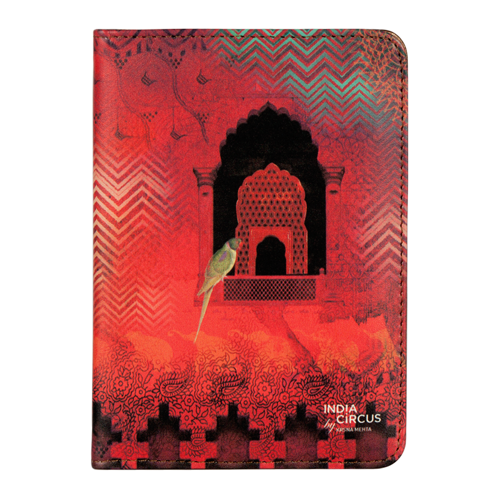 Parrot and Palace Passport Cover
