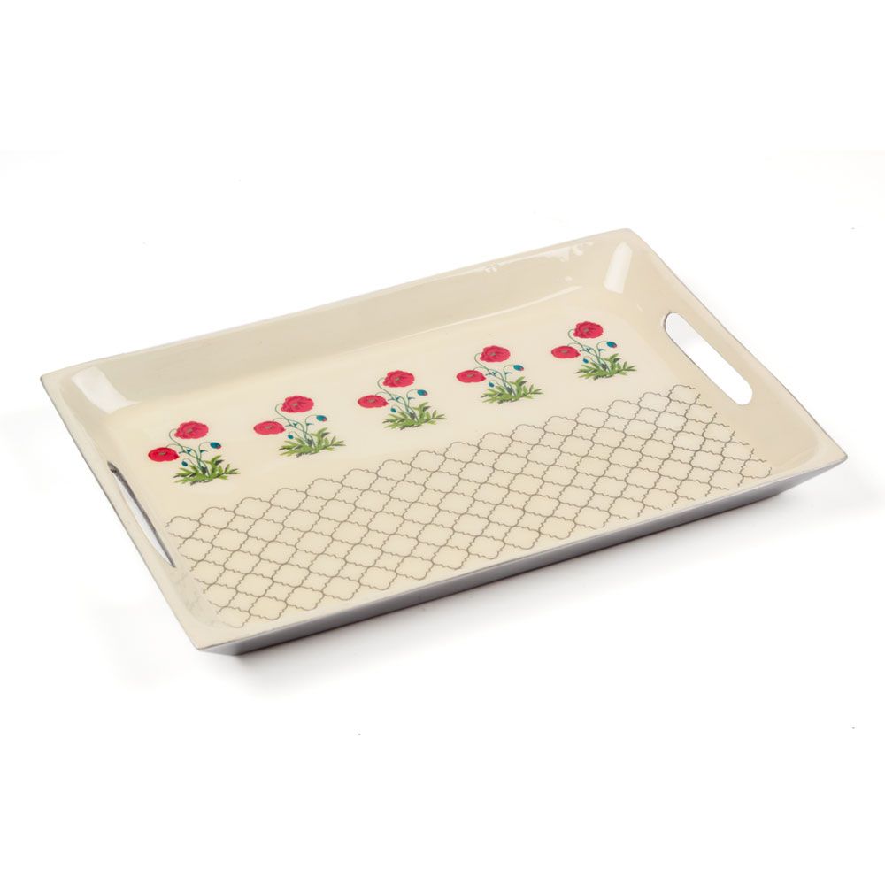 Floral Twinkles Rectangle Serving Platter