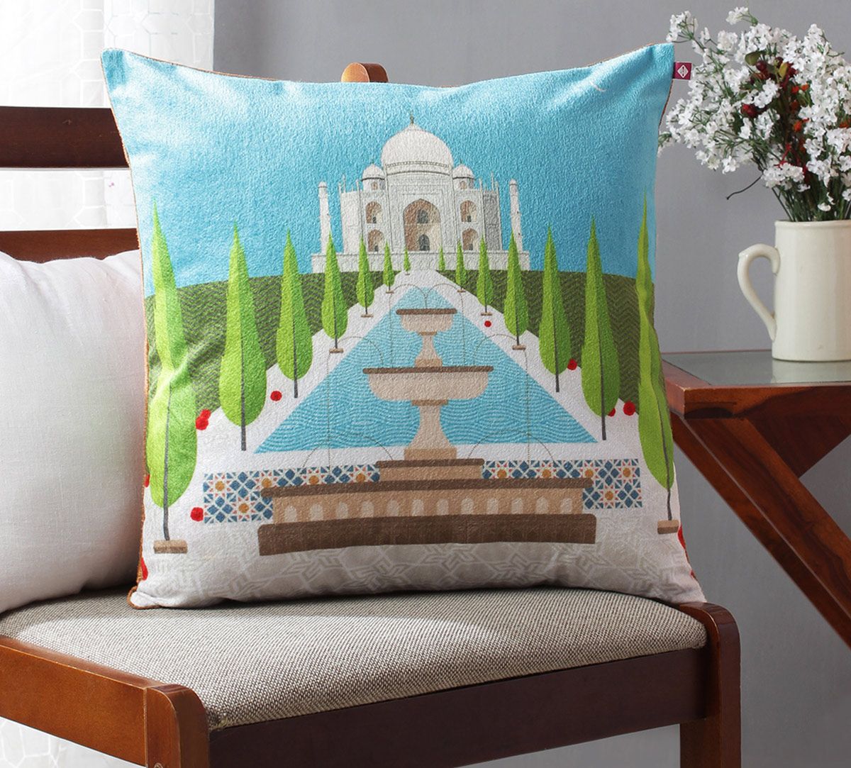 Palace of Passion Blended Velvet Cushion Cover