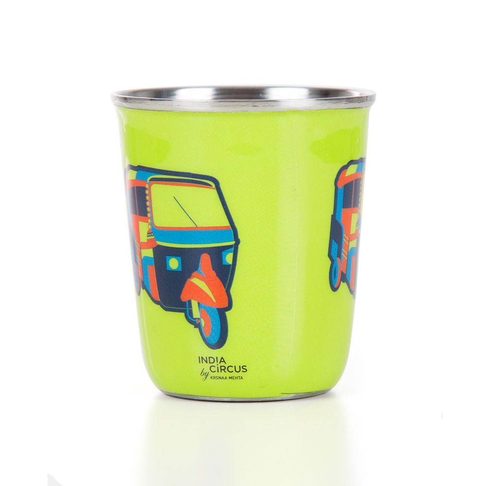 The Indian Influx Small Steel Tumbler (Set of 2)
