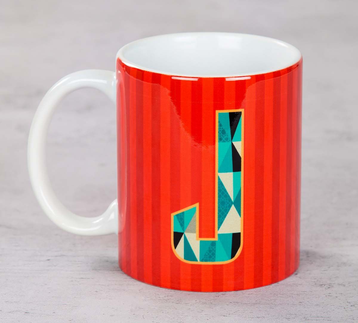 Striped Jaunty Coffee Mug