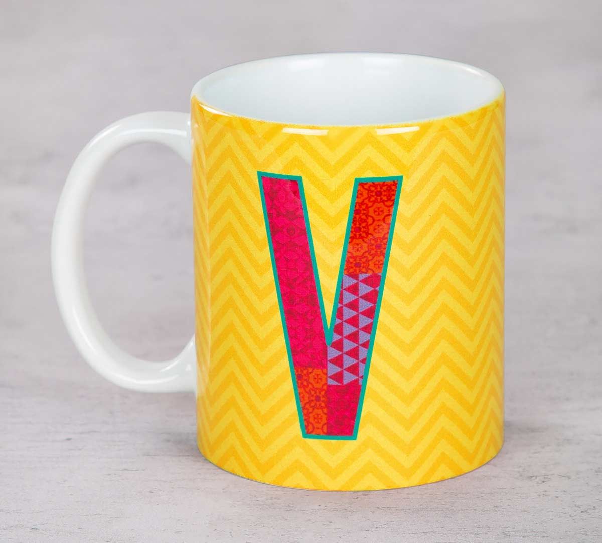 Chevron Vivid Ceramic Coffee Mug