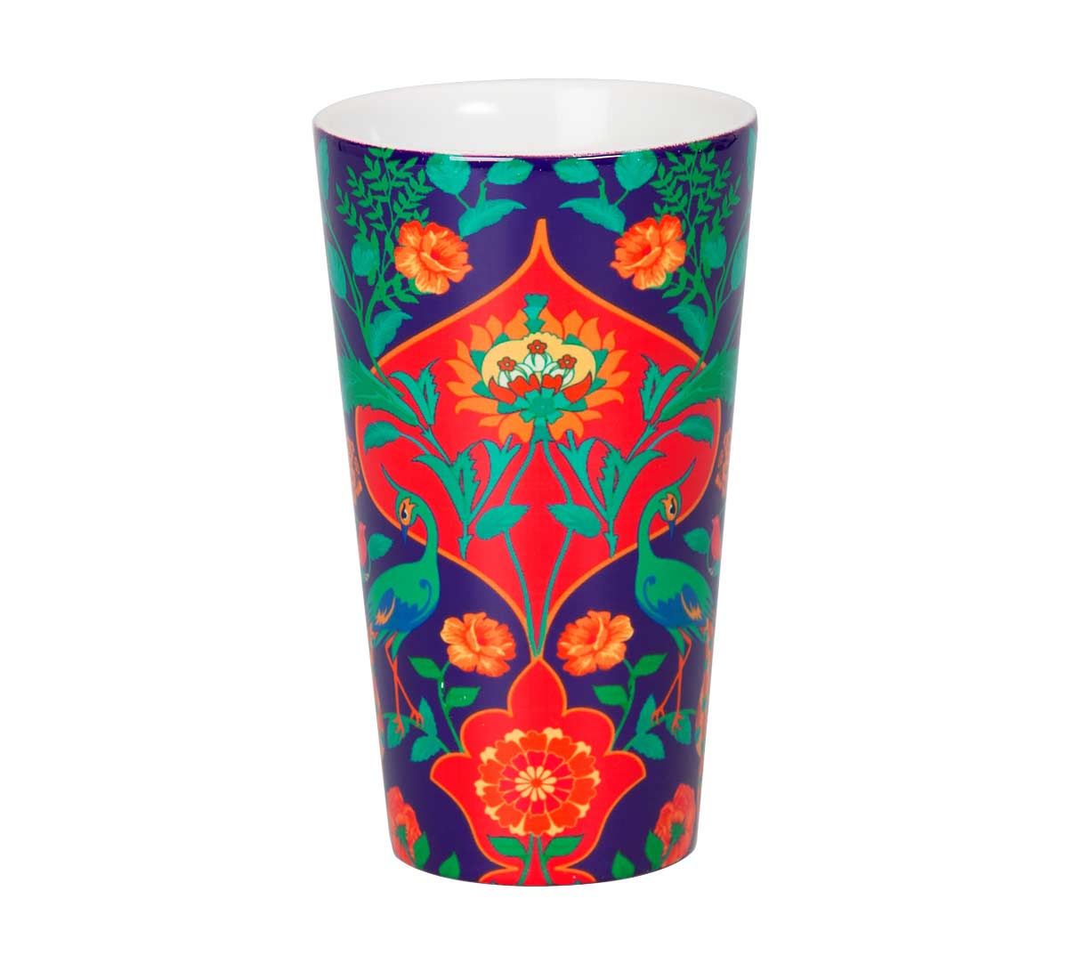 Peacock Psychedelic Conical Mug