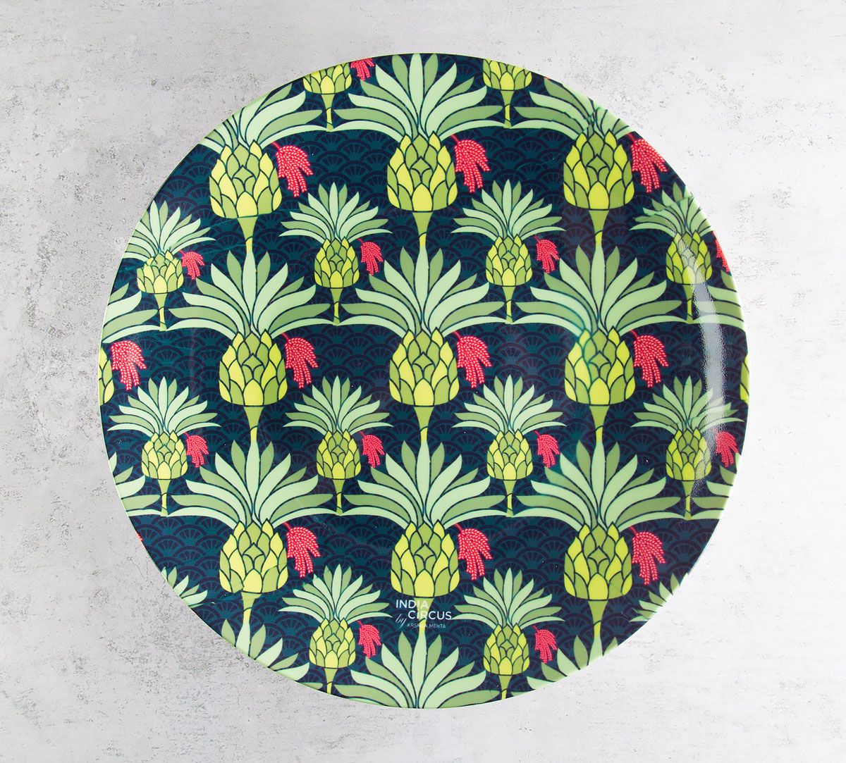 Palmeira Reiteration Decorative and Snacks Platter