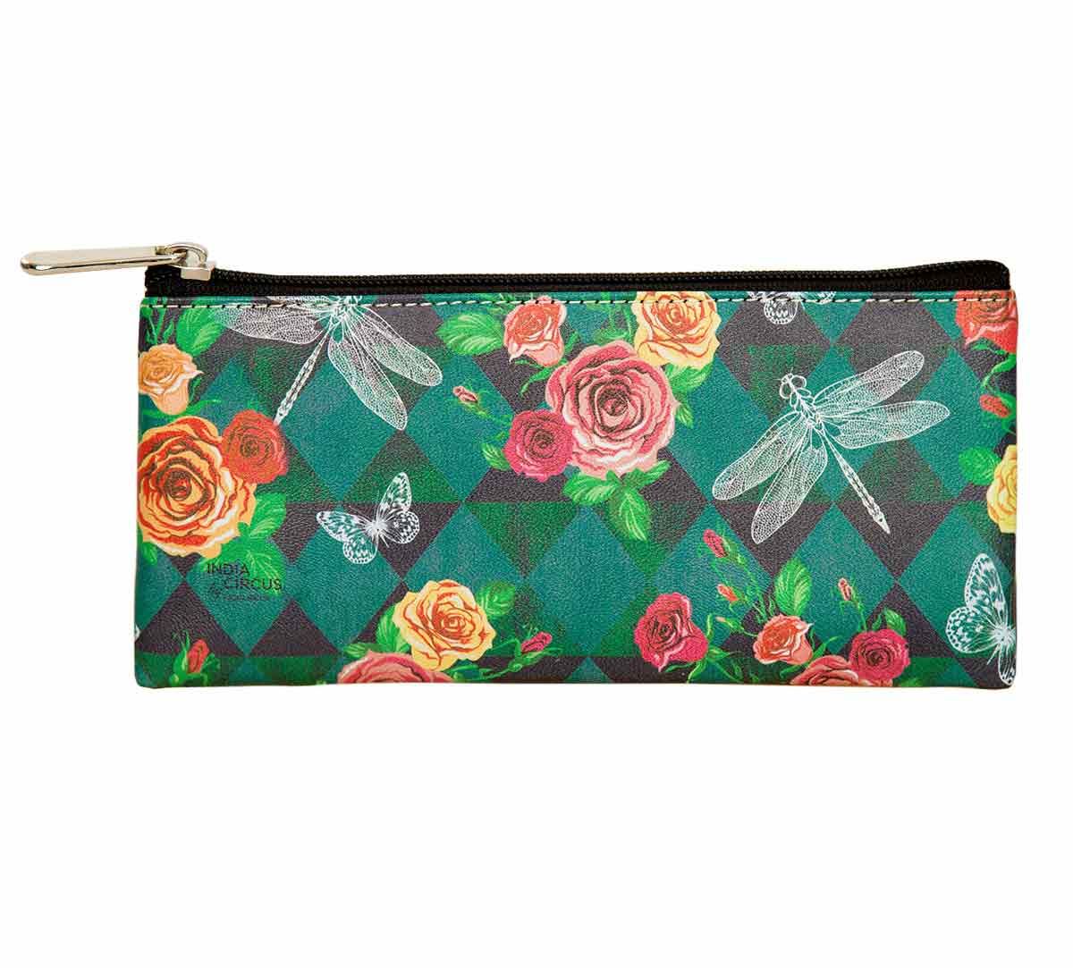 Floral Flutter Small Utility Pouch