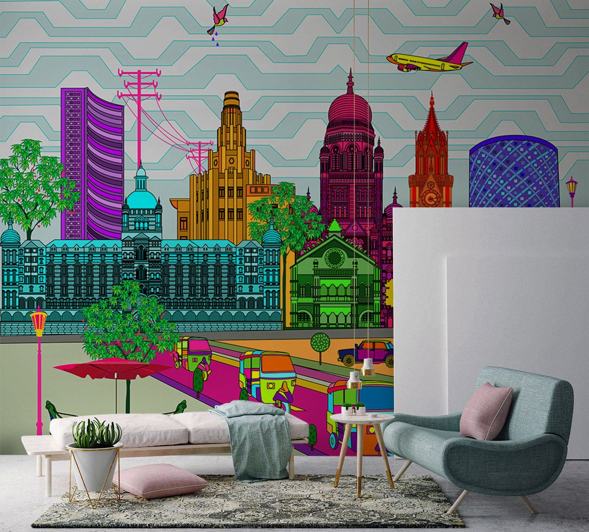 City Fever Vibrancy Wallpaper