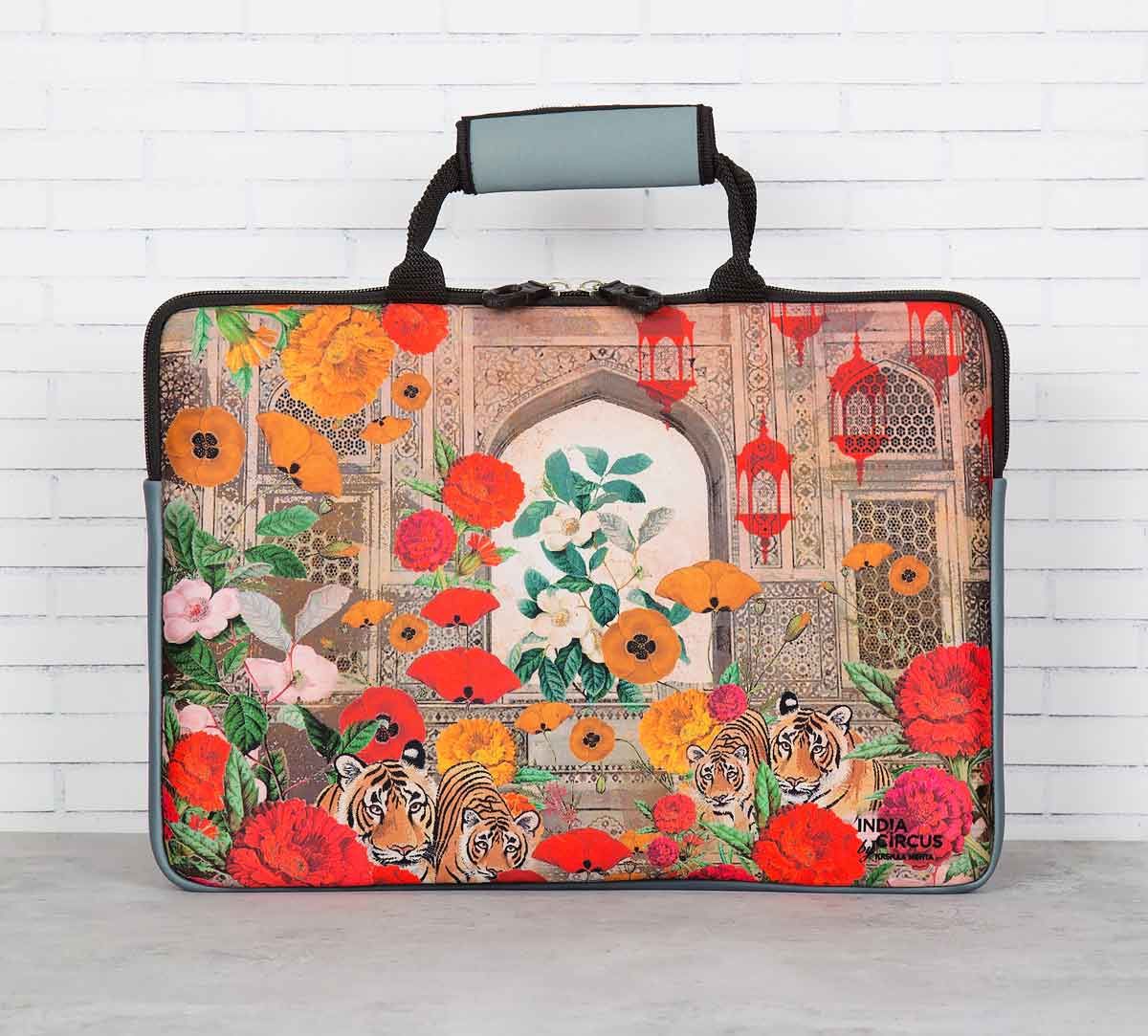 India Circus Floral Burst Laptop Sleeve and Bag