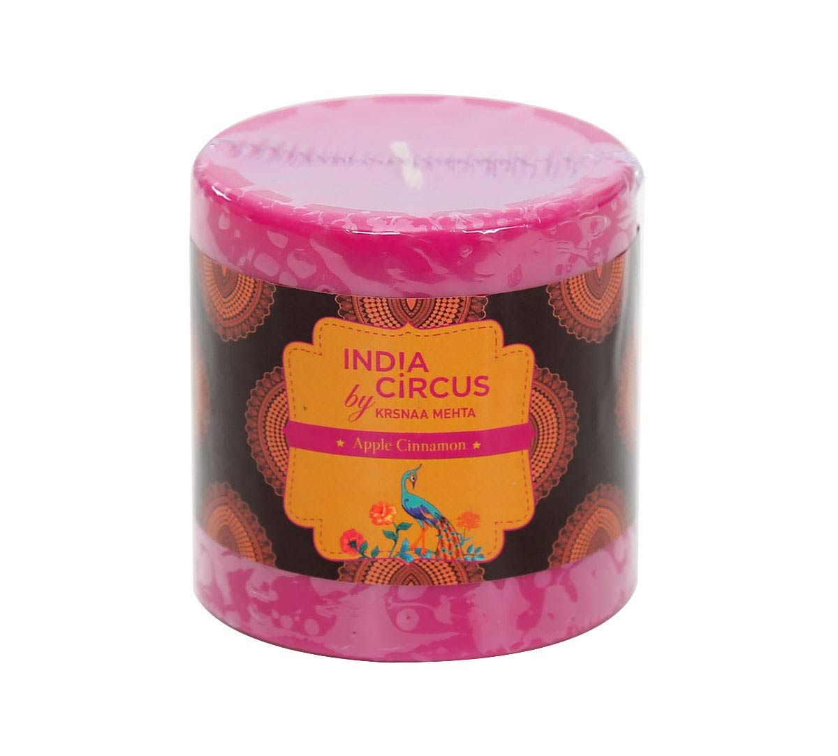 India Circus Apple Cinnamon Drum Candle