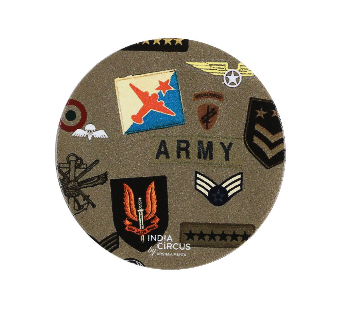 India Circus Army Badges Rush Popsocket