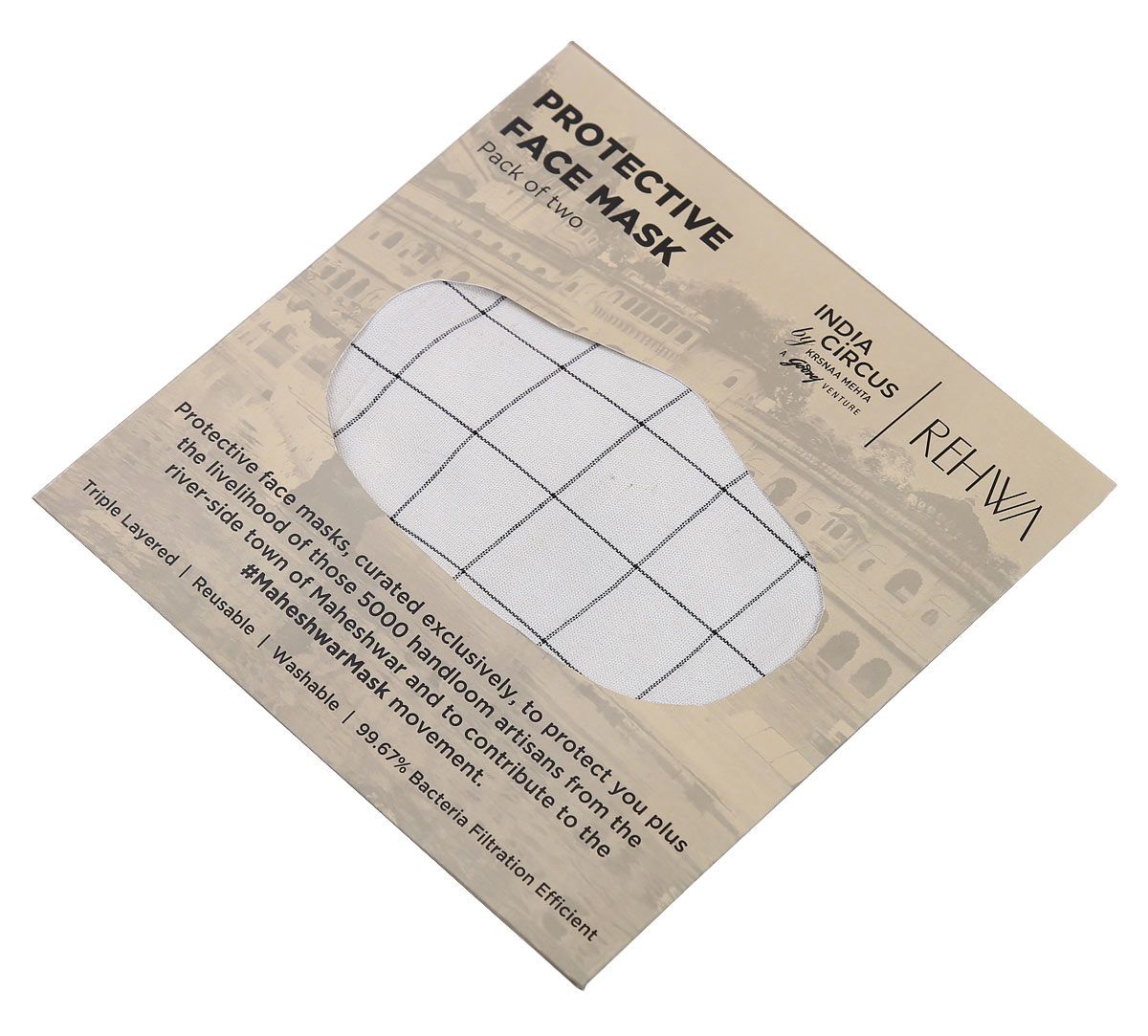 Buy protective cotton face masks online India Circus