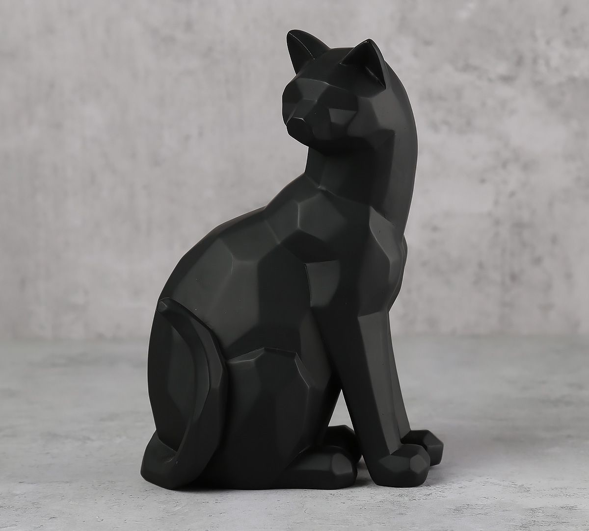 India Circus Black Cat Figurine