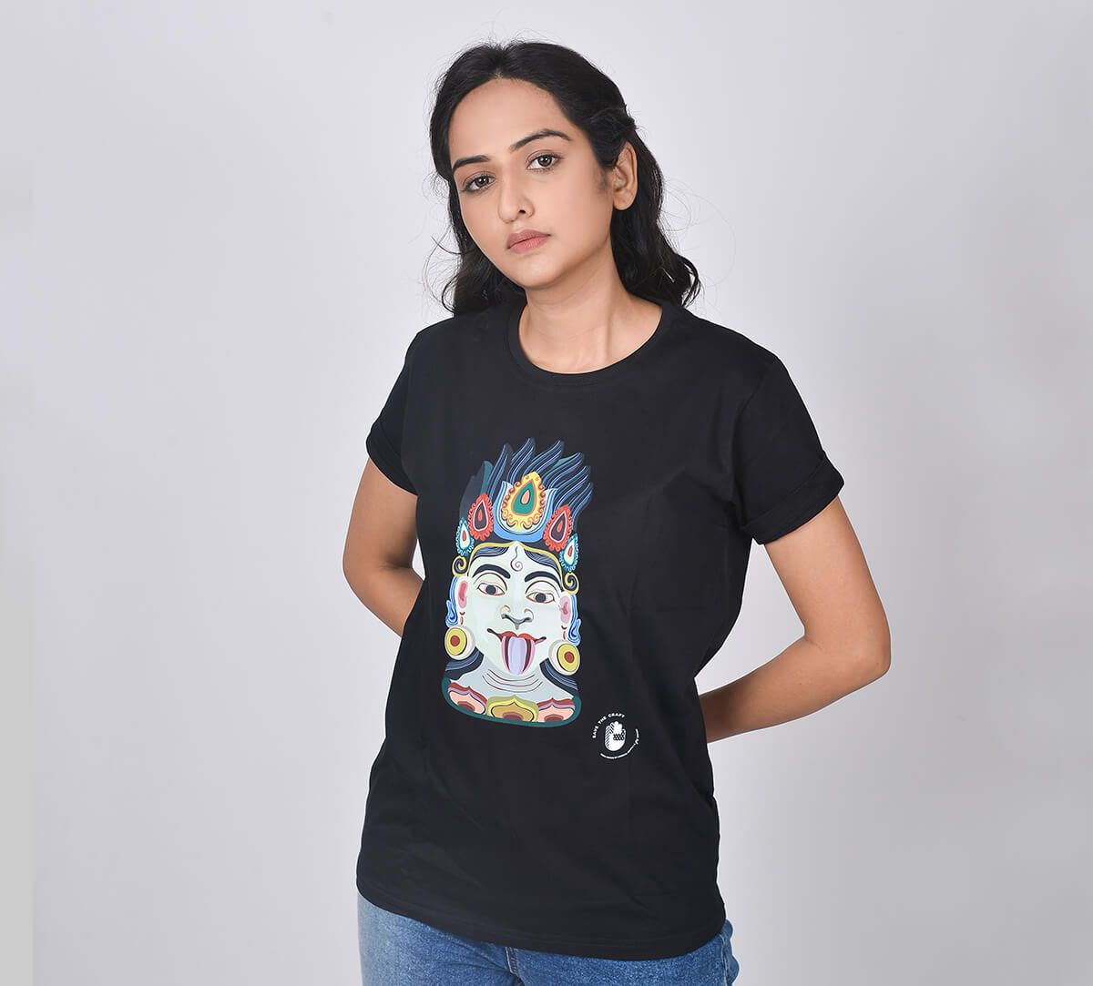 India Circus by Krsnaa Mehta Contemporary Kali Unisex Extra Small T-Shirt