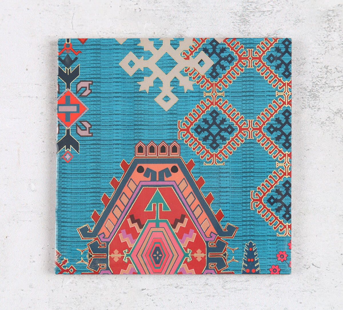 India Circus by Krsnaa Mehta Enchanting Mirage MDF Coaster with Stand