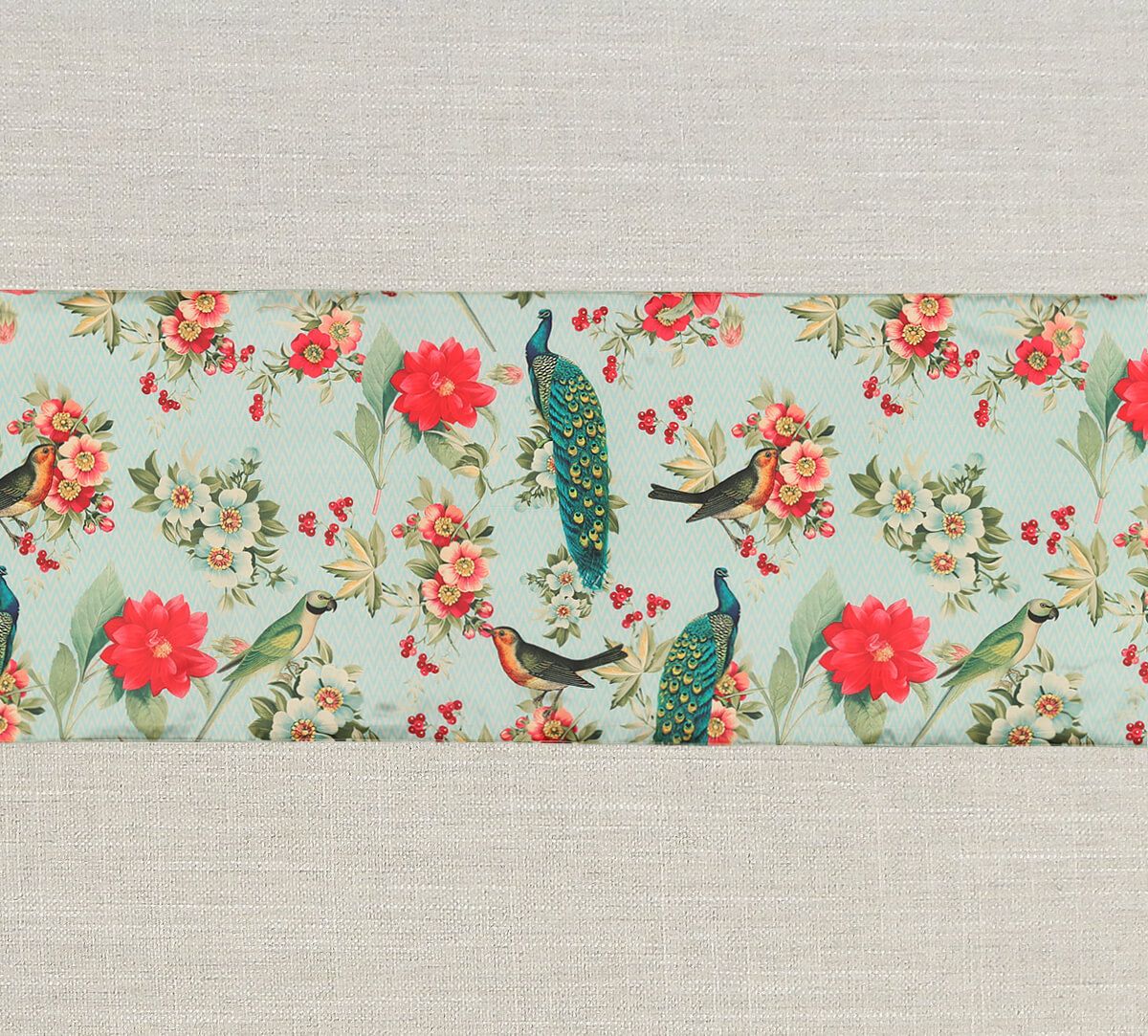 India Circus by Krsnaa Mehta Feathered Garden Bed and Table Runner