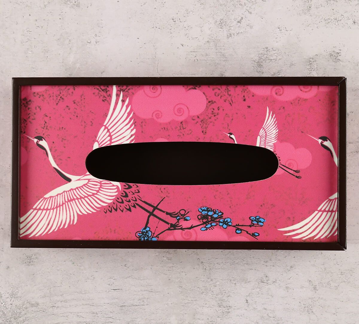 India Circus by Krsnaa Mehta Legend of the Cranes Tissue Box Holder