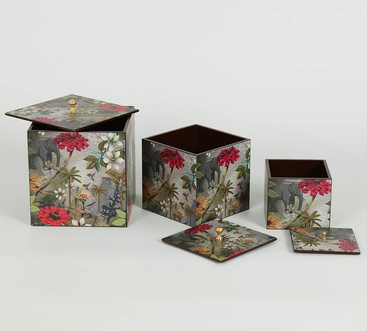 India Circus by Krsnaa Mehta March of the Blossoms Storage Box