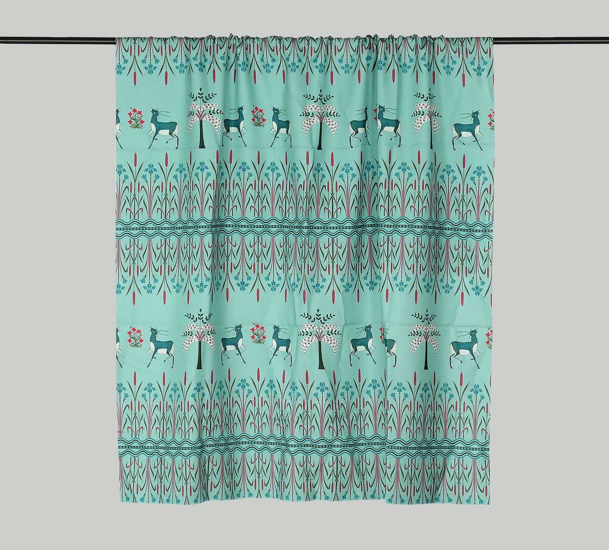 India Circus by Krsnaa Mehta Mirroring Deer Garden Fabric