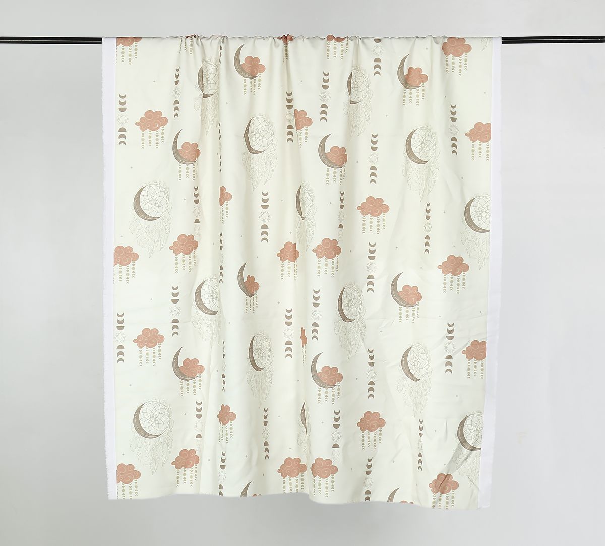 India Circus by Krsnaa Mehta Moonshine Radiance Fabric