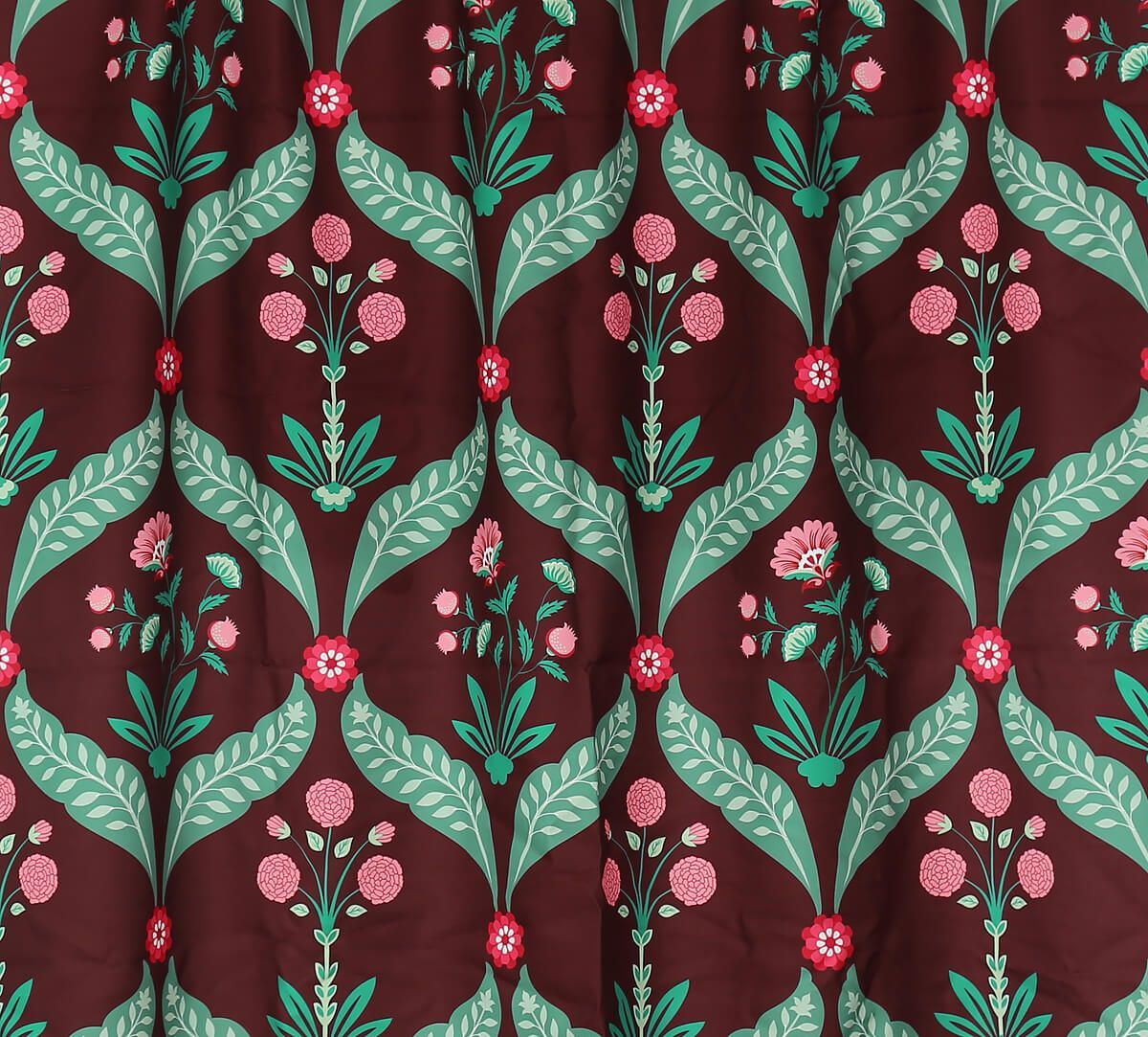 India Circus by Krsnaa Mehta Mulberry Blooming Dahlia Fabric