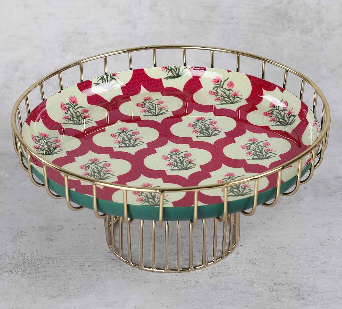 BAKER'S CUTLERY™ Ceramic Cake Stand Dessert Display Cage Shape Design  Cupcake Stands for Wedding Birthday Party Celebration - Baker's Cutlery