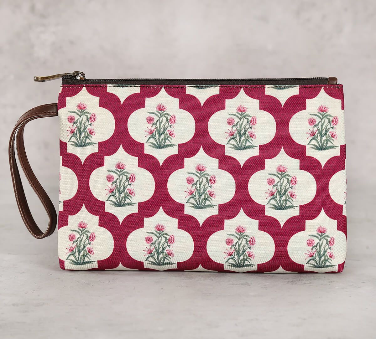 Buy Chumbak Maroon Floral Small Wallet for Women at Best Price @ Tata CLiQ