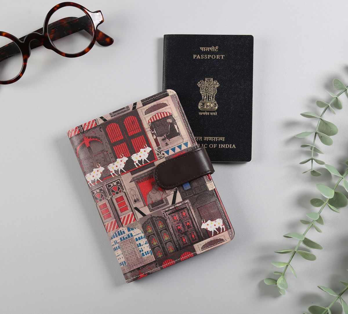India Circus by Krsnaa Mehta The Mughal Era Passport Cover