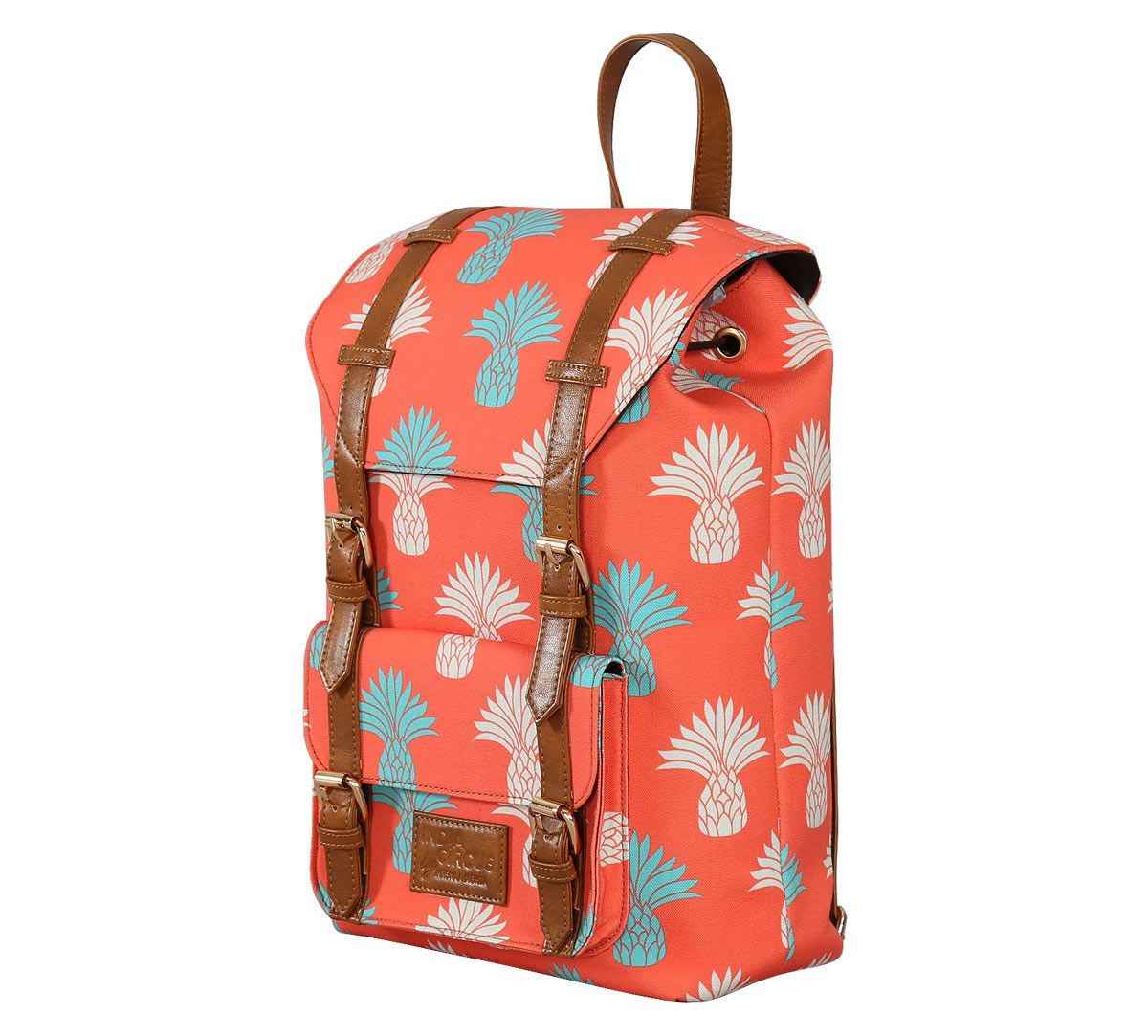 India Circus Colour Block Pineapple Backpack