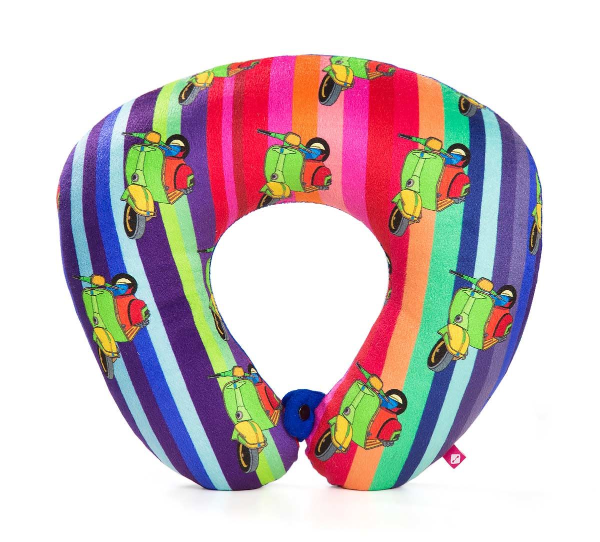 India Circus Colour Pop Scooter Neck Pillow