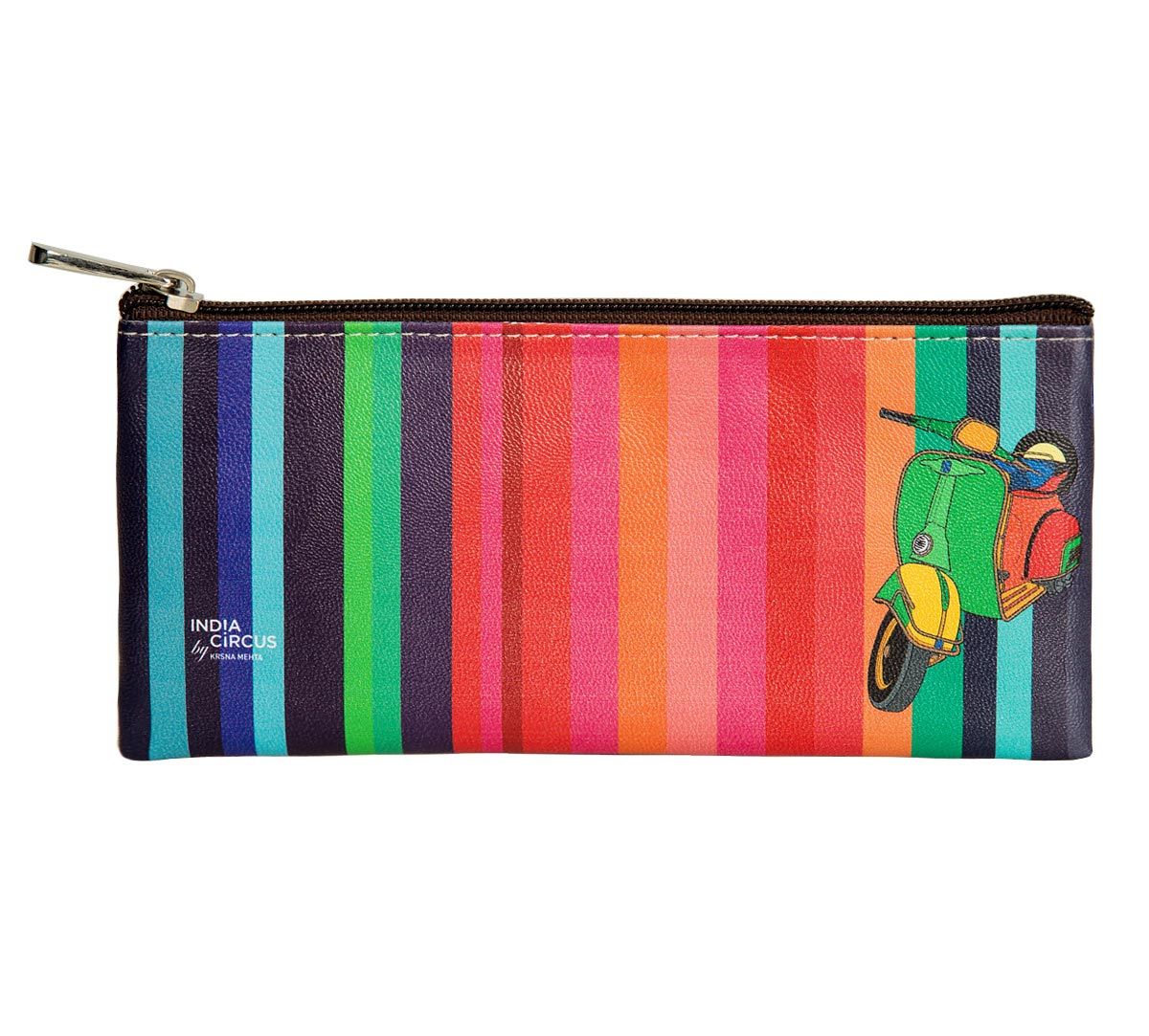 India Circus Colour Pop Scooter Small Utility Pouch