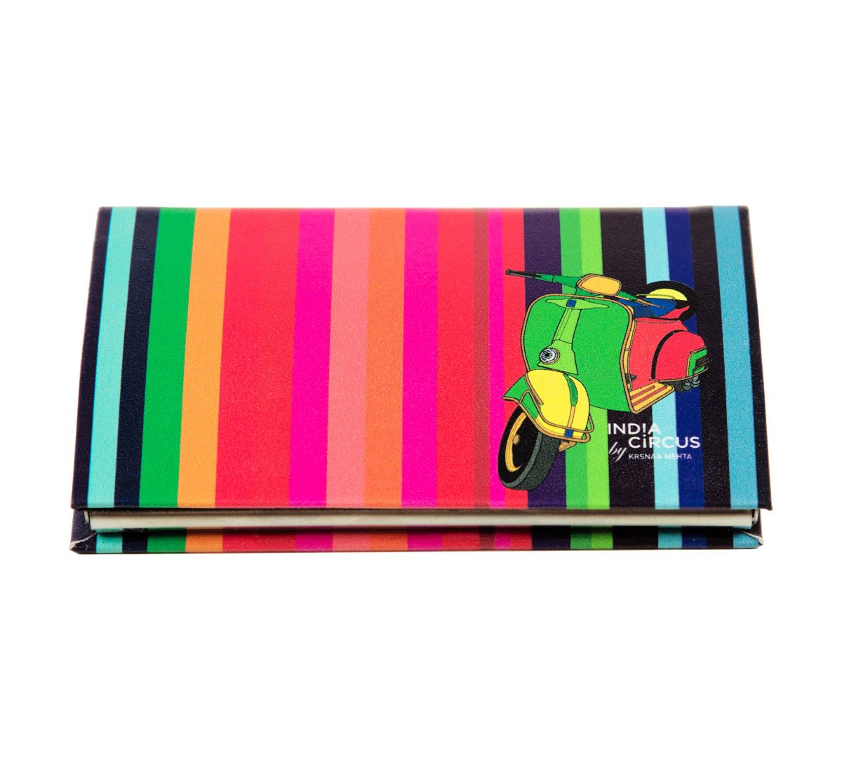 India Circus Colour Pop Scooter Visiting Card Holder