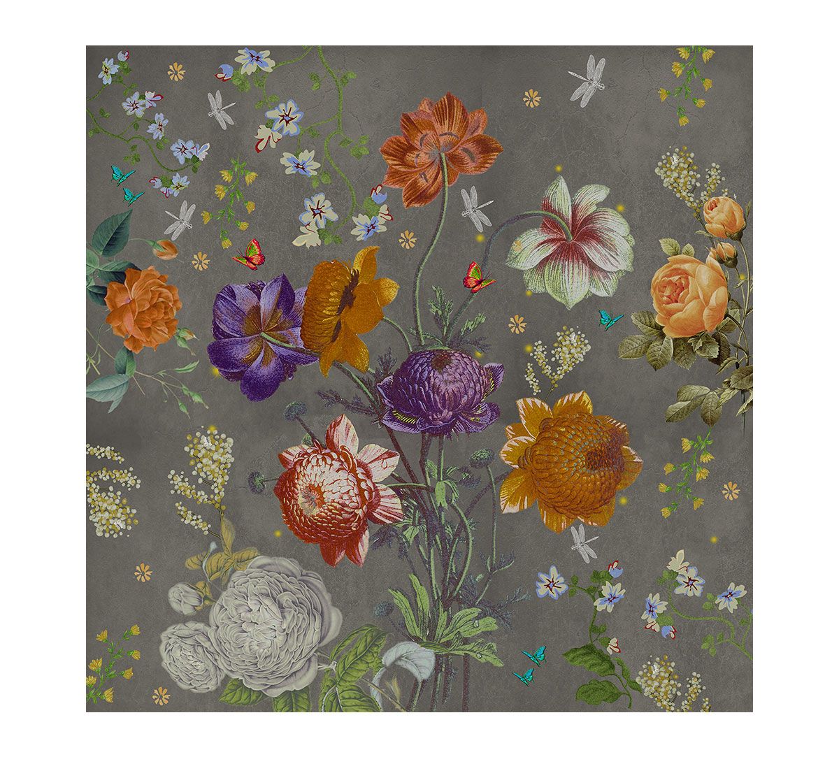 India Circus Floating Inflorescence-Grey