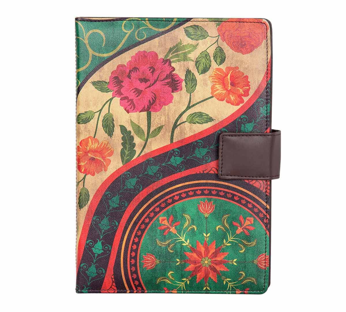 India Circus Floral Embroidery Notebook Planner