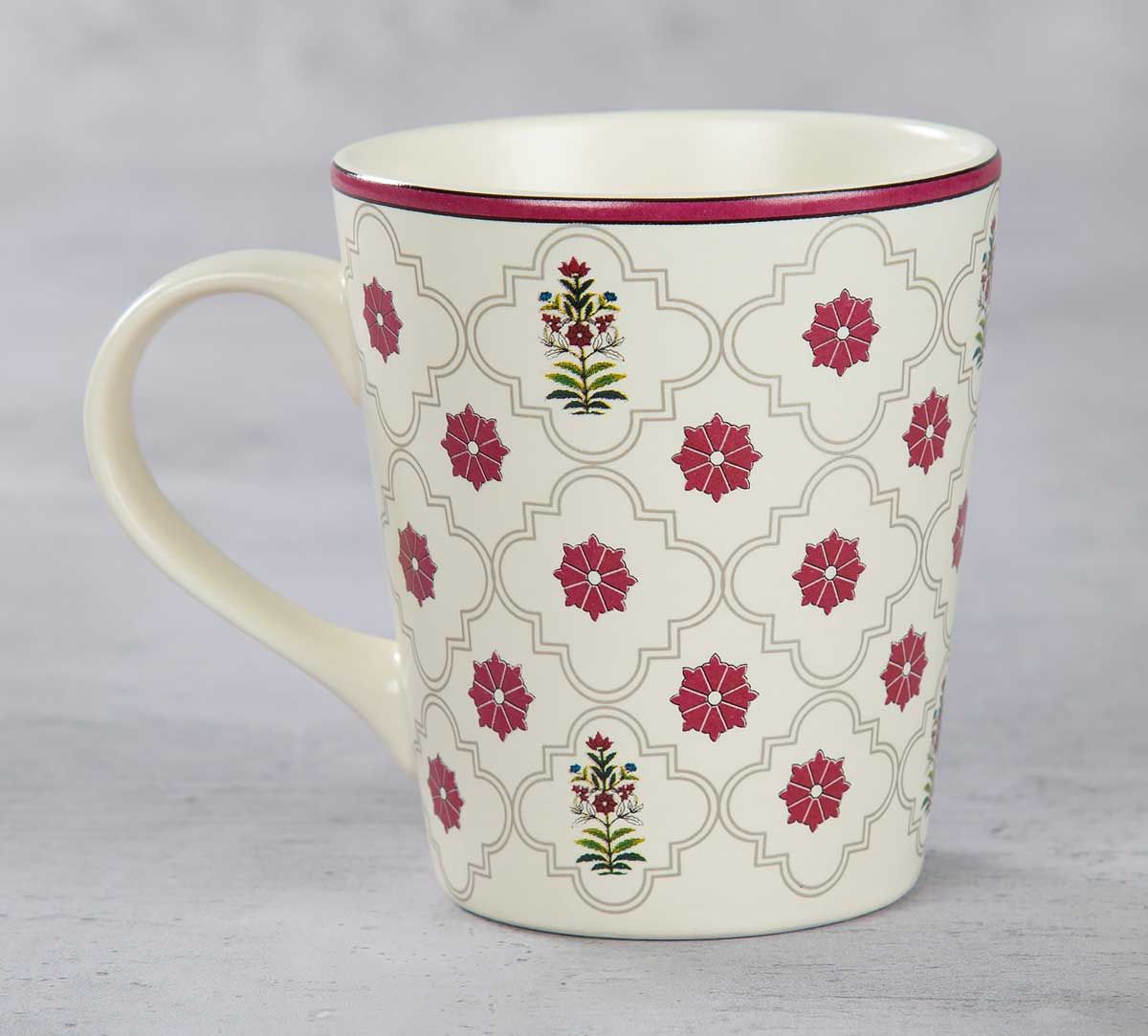 India Circus Floral Lattice Coffee Mug