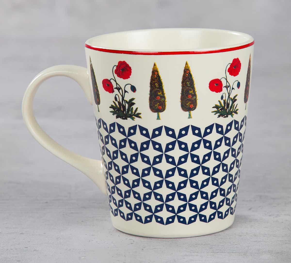 India Circus Flowers and Ferns Coffee Mug