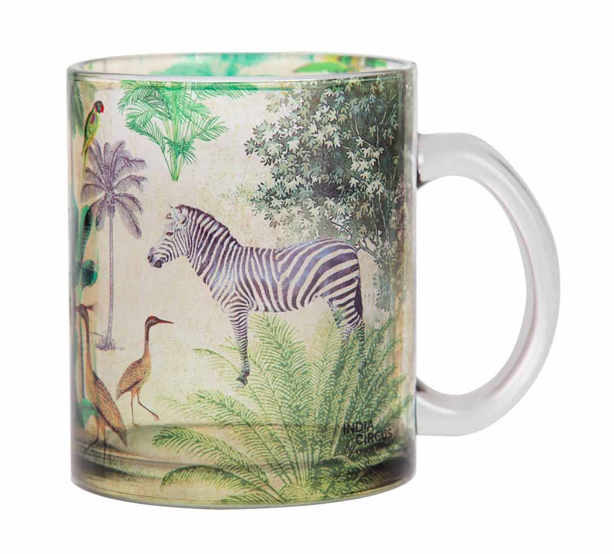 India Circus Forest Dominion Glass Coffee Mug