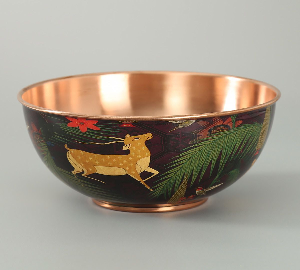 India Circus Forest Fetish Copper Bowl