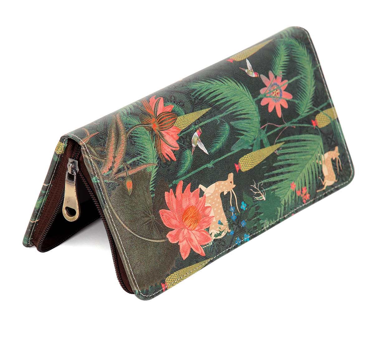 India Circus Forest Fetish Travel Wallet