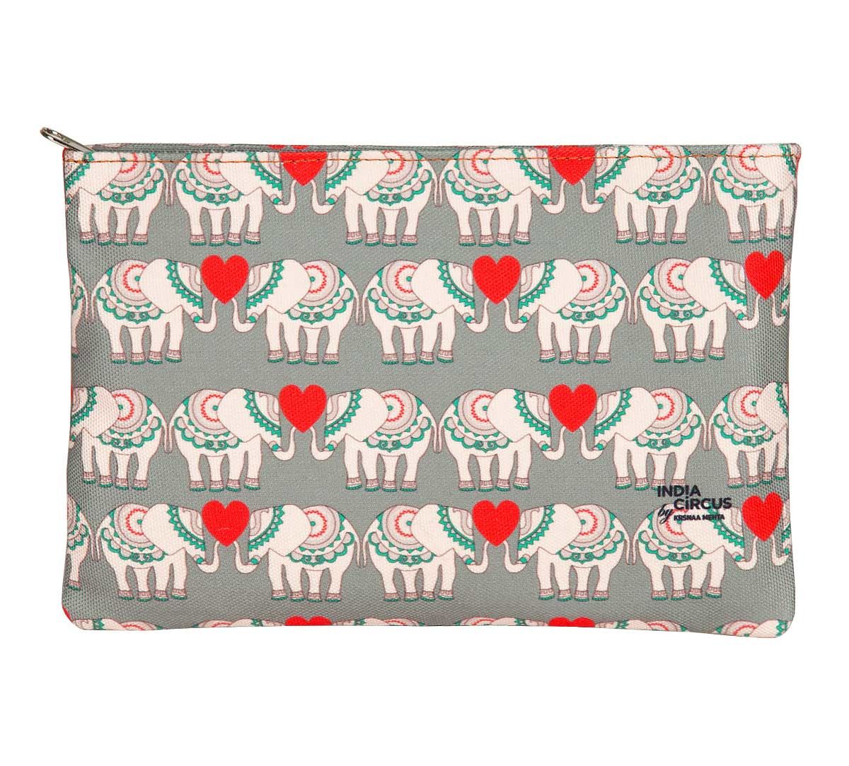India Circus Heart Tusker Utility Pouch