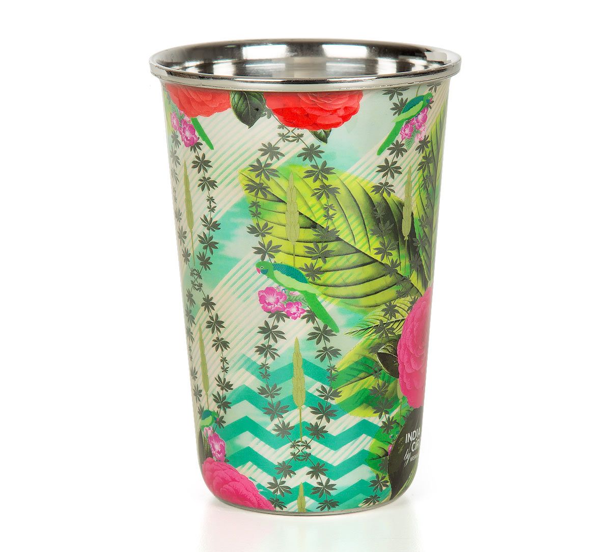 India Circus Herbs of Captivation Steel Tumbler Set of 2