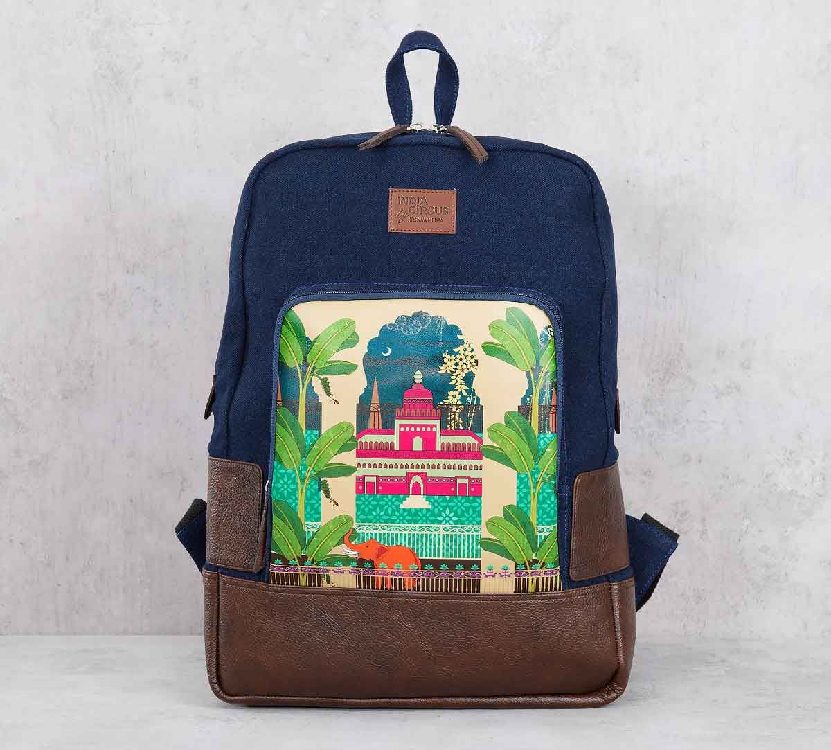 Brand: D-Sun Denim Canvas Shoulder Bag Student Casual Backpack India | Ubuy