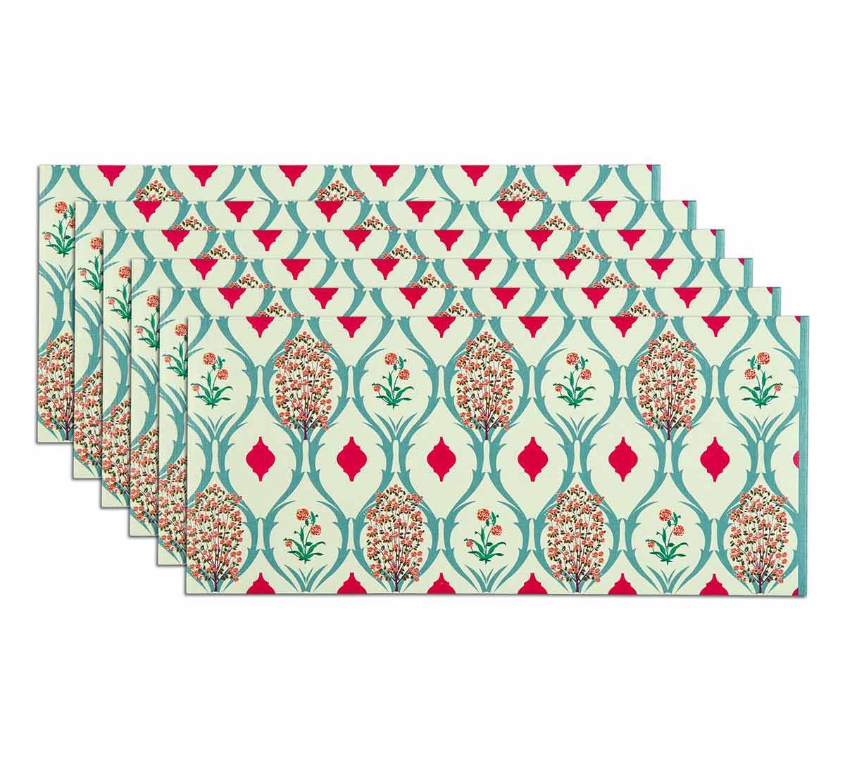 India Circus Lattice Blooms Gift Envelope Set of 6