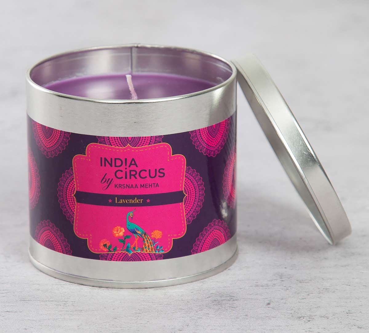 India Circus Lavender Tin Candle