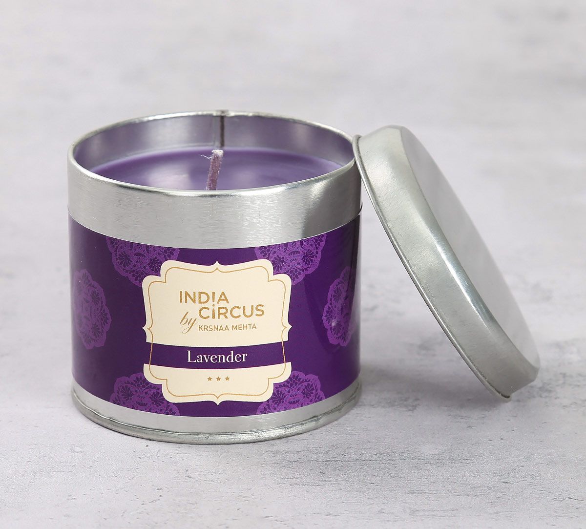 India Circus Lavender Tin Candle