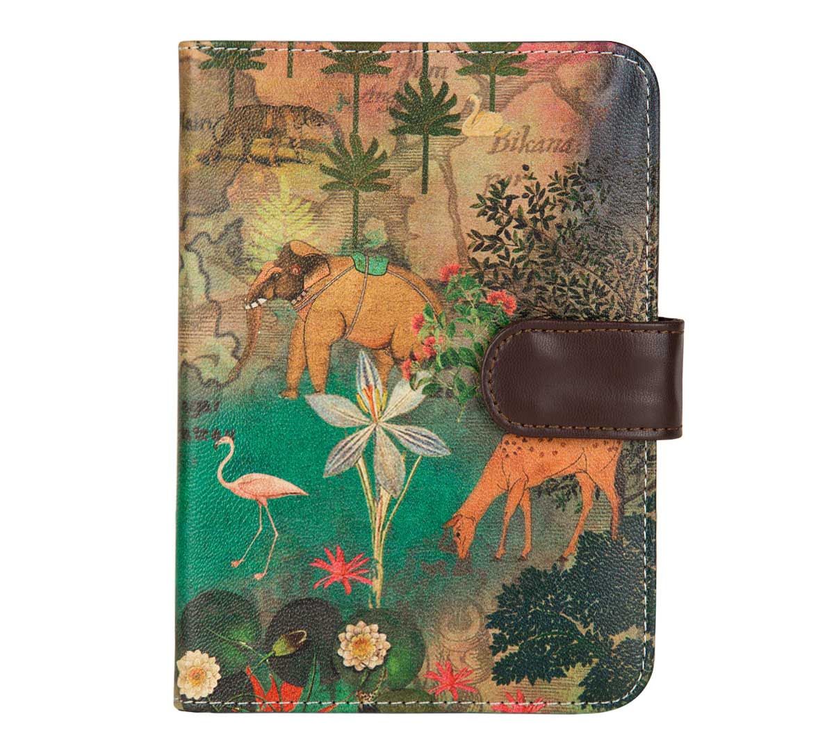 India Circus Mapping Animals Passport Cover